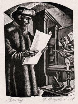 Picture in Focus: Gutenberg by Bernard Brussel-Smith