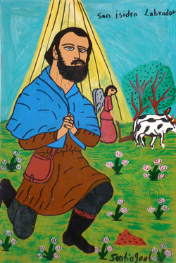 Picture in Focus: St. Isidore the Farmer by Santiago Lorenzo