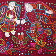 Pictures in Focus: Two Angel Molas by Unknown Kuna Artists