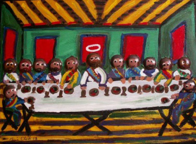 The Last Supper, Chris Clark Sacred Art Pilgrim