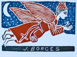 Pictures in Focus: Two Angel Woodcuts by Jose Francisco Borges