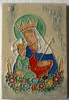 Crowned Madonna and Child