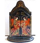 The Vladimir Mother of God Triptych (closed)